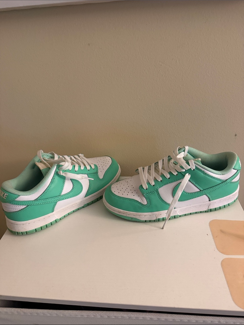 Nike Dunks Mint Green